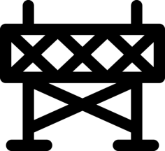 Road Closed Sticker Svg Vector, Free Vectors File